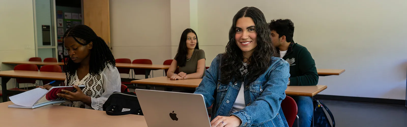 Students in the Fraser International College classroom
