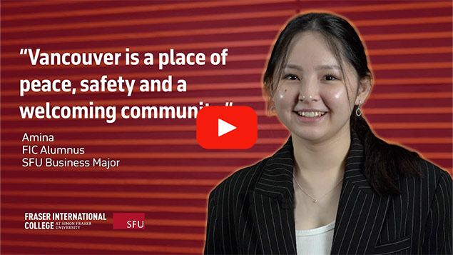 Play Video - Meet Amina, an FIC alumnus from Kazakstan