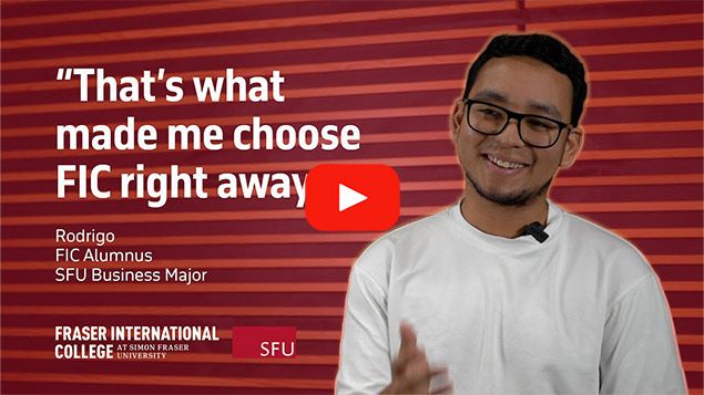 Play Video - Meet Rodrigo, an FIC Alumnus from Peru