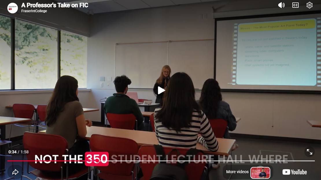 Play Video - A Professor's Take on FIC